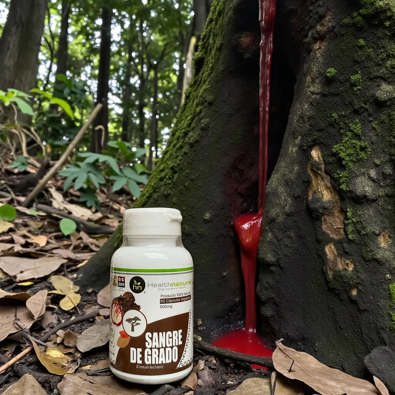 Sangre de Grado Health Natural 60 Cápsulas Vegetales 500mg - Imagen 8