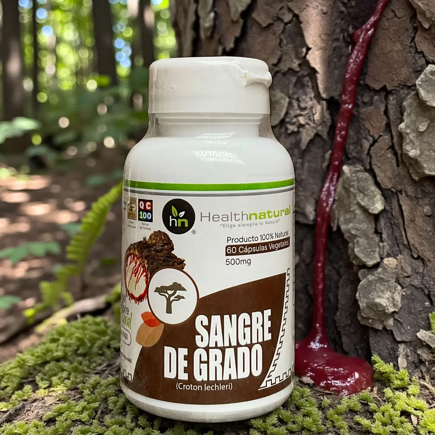 Sangre de Grado Health Natural 60 Cápsulas Vegetales 500mg - Imagen 6