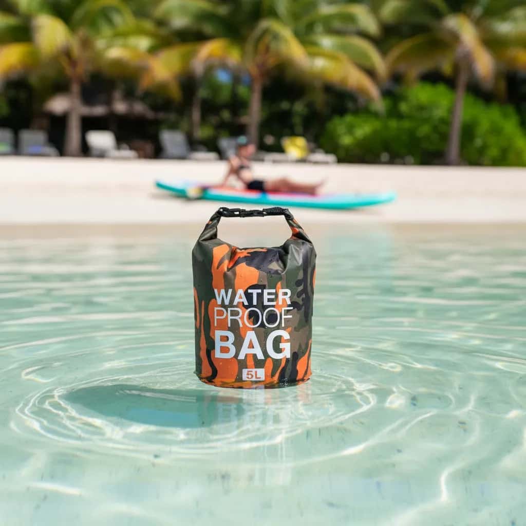 Bolso waterproof 5L Naranjo