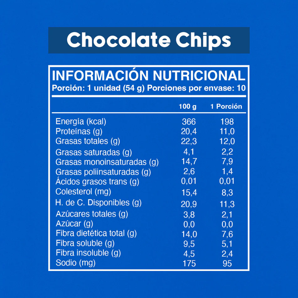 Galletones Protein Wild Foods The Cookie - Pack 10 Unidades - Imagen 4