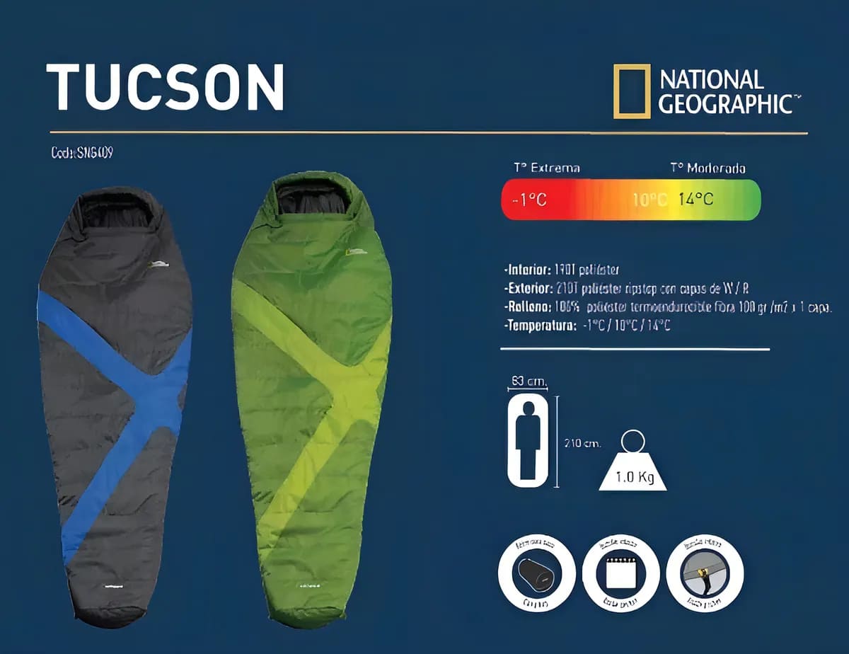Saco de dormir Tucson National Geographic