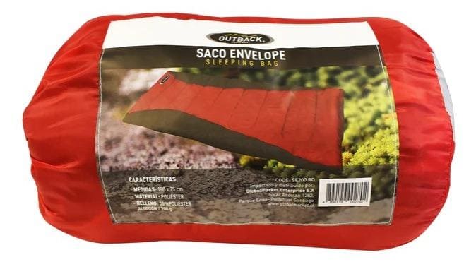 Saco de dormir envelope