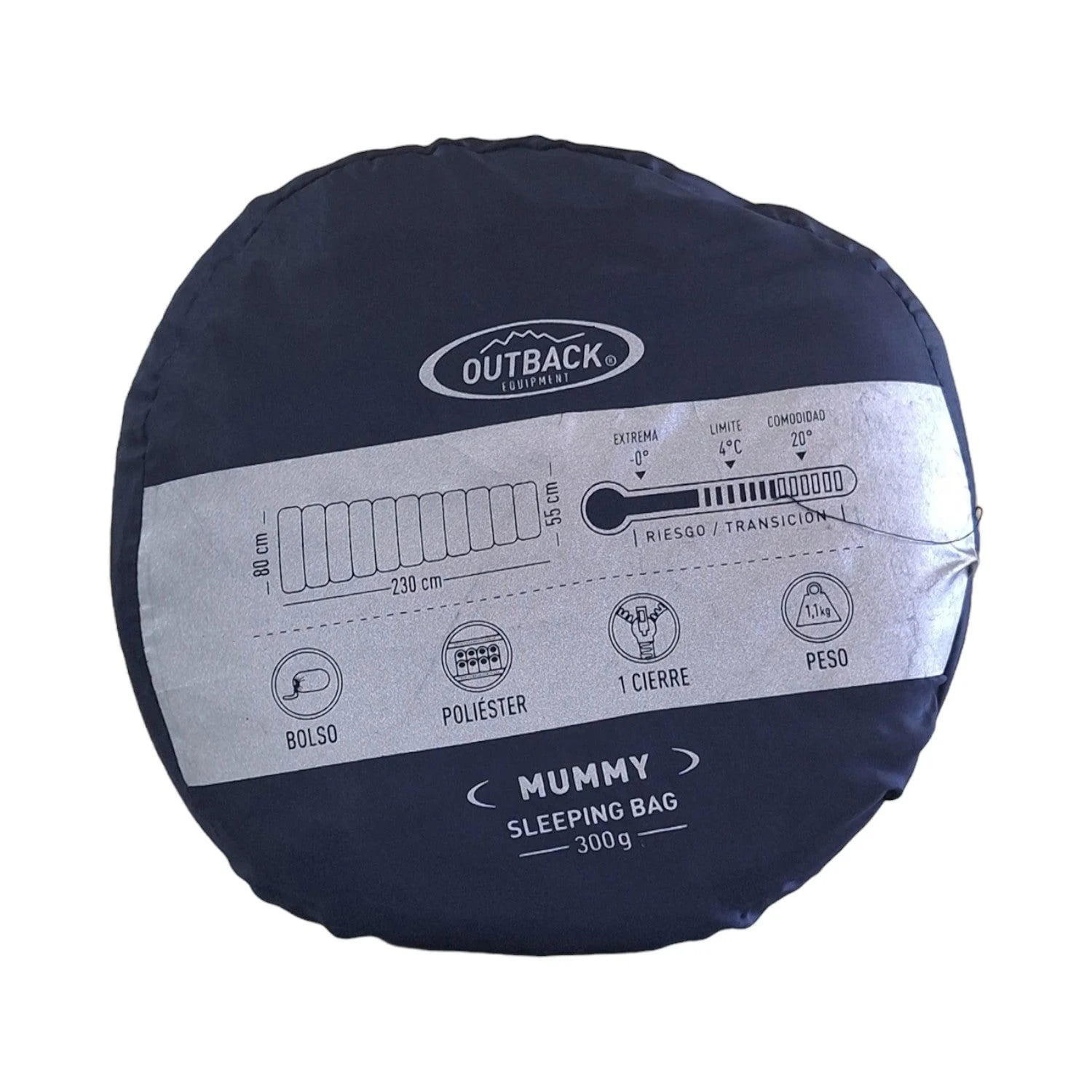 Saco de dormir momia Outback 1