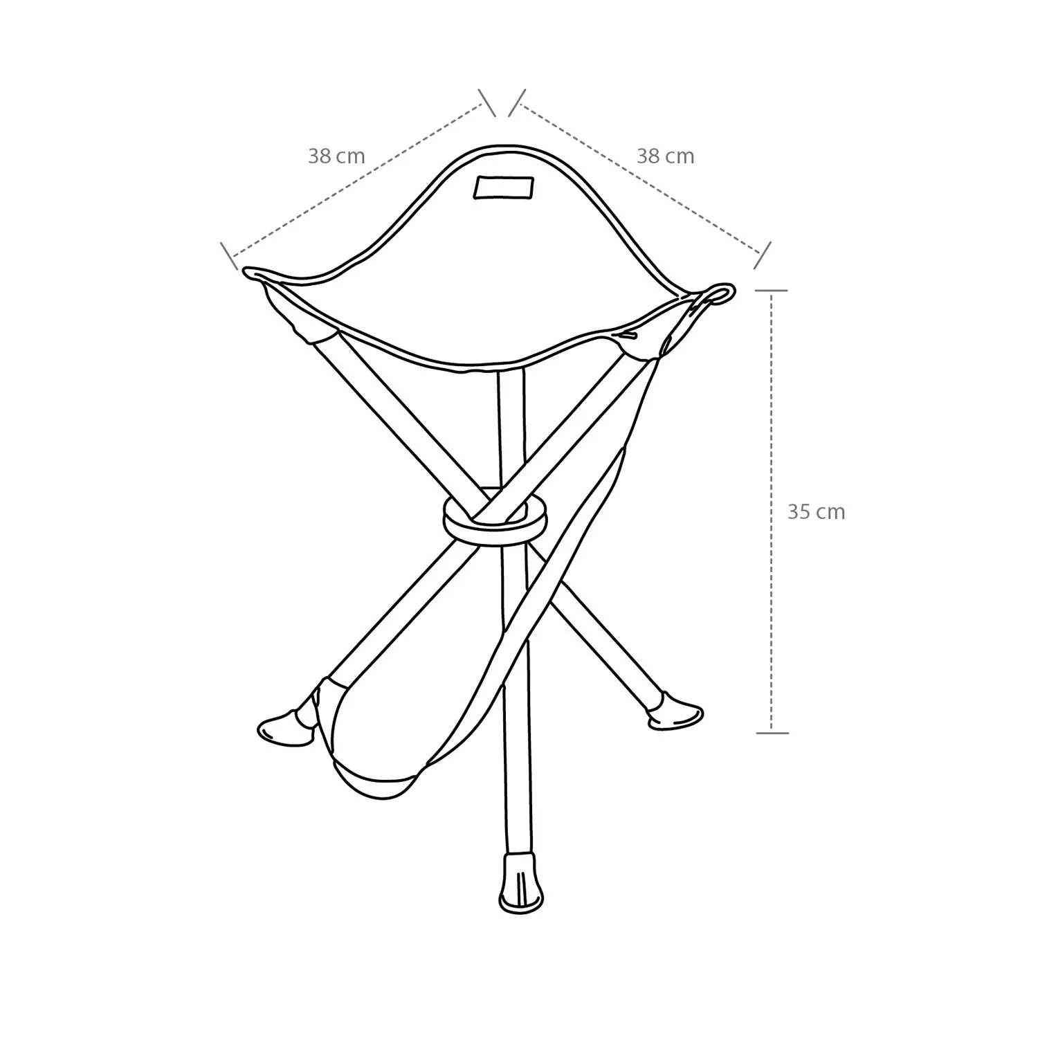 Asiento Plegable