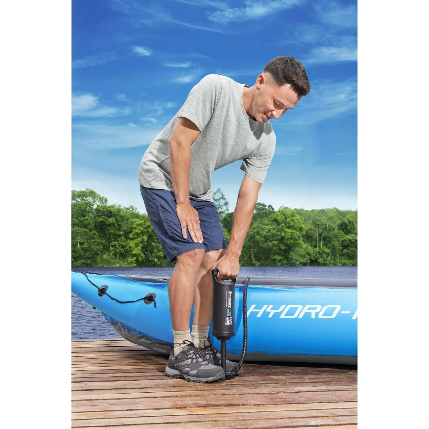 Bombín Inflador Manual Bestway Air Hammer™