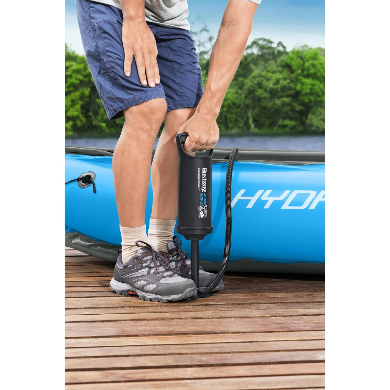 Bombín Inflador Manual Bestway Air Hammer™