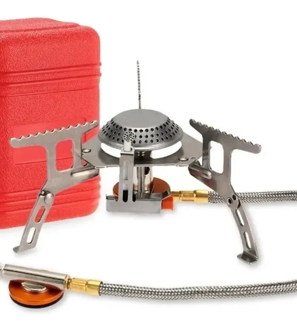Cocinilla Portátil Para Trekking Y Camping 3500w Con Caja