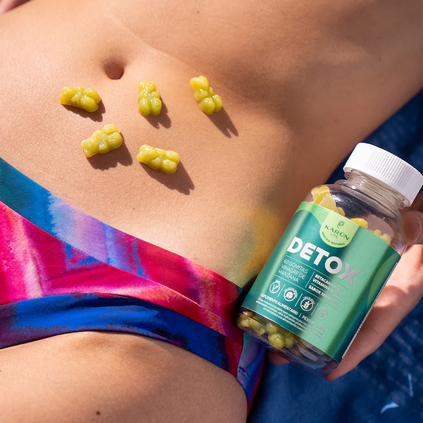 Detox Vinagre de Manzana + Vitaminas B6 y B12 Gomitas Karun Life - Imagen 8