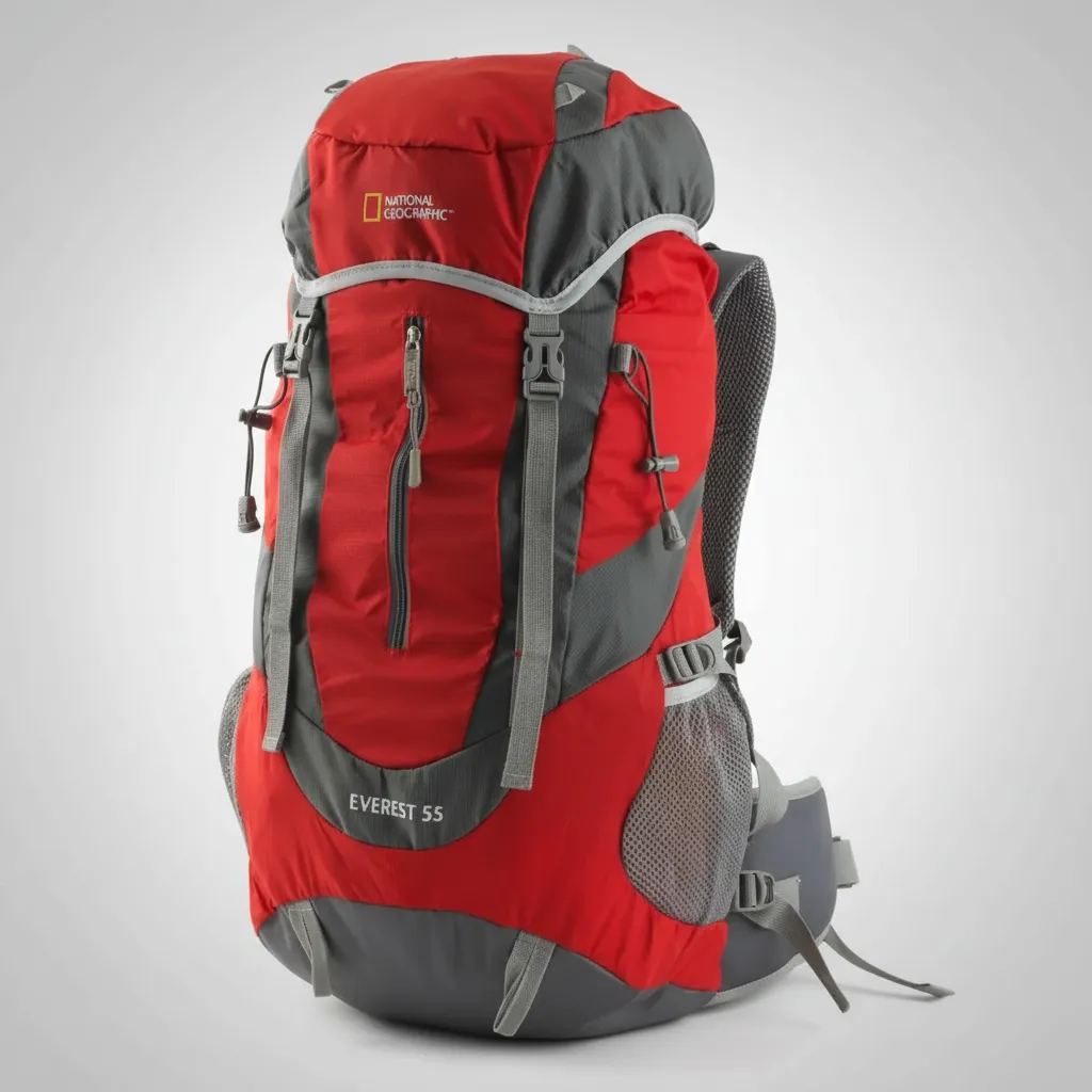 Mochila De Trekking 55 Litros Everest National Geographic