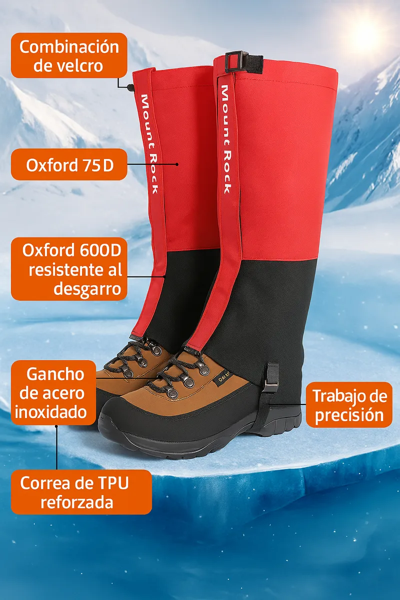 Polainas para la nieve Mountain Rock
