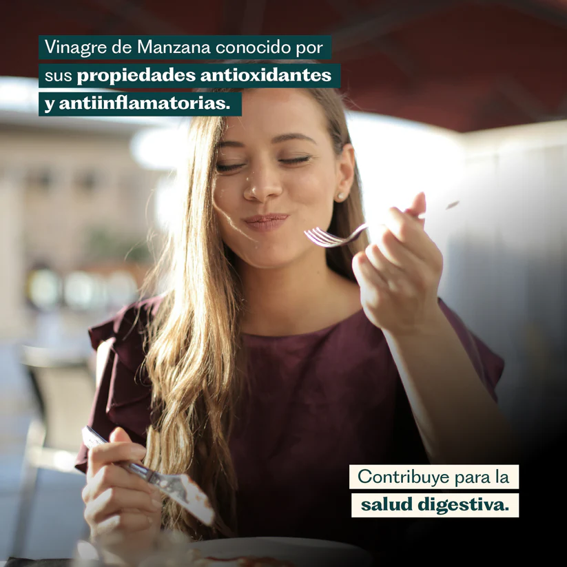 Vinagre de Manzana 90 Cápsulas 400mg Karun Life