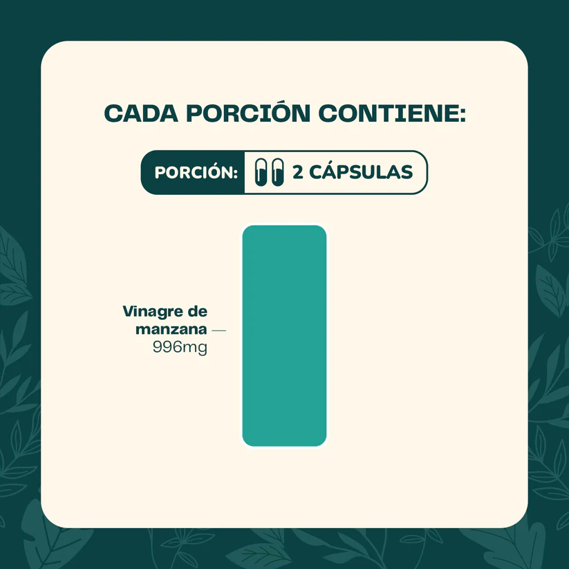 Vinagre de Manzana 90 Cápsulas 400mg Karun Life