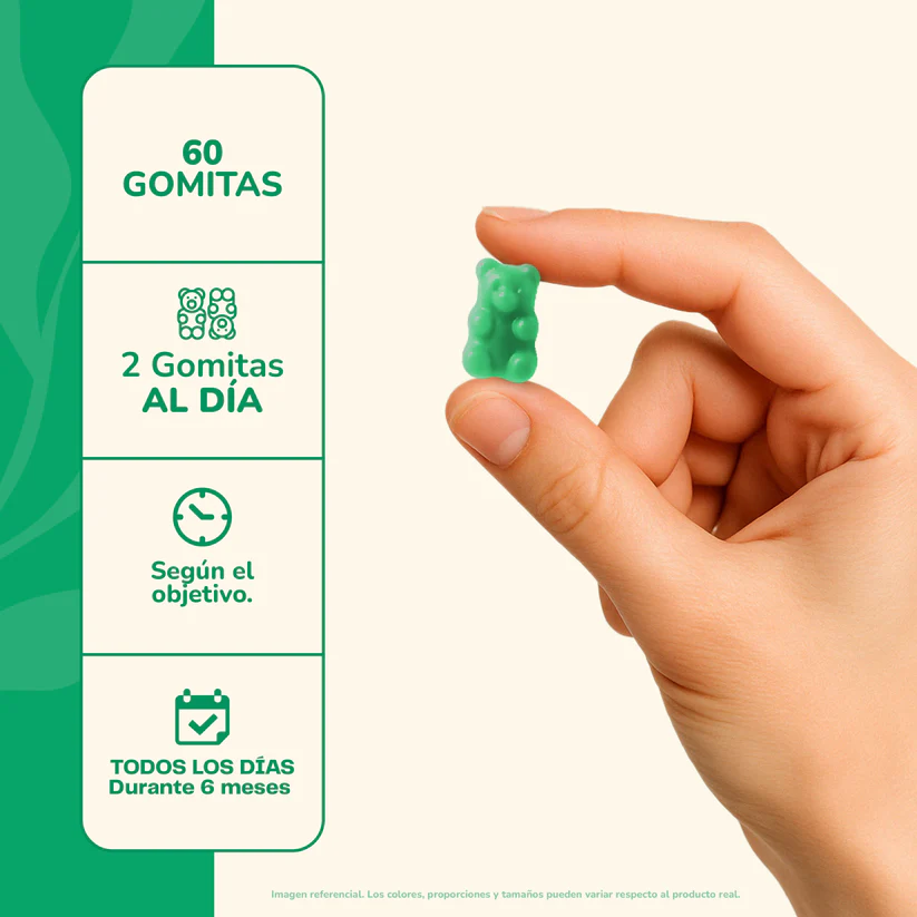 Detox Vinagre de Manzana + Vitaminas B6 y B12 Gomitas Karun Life