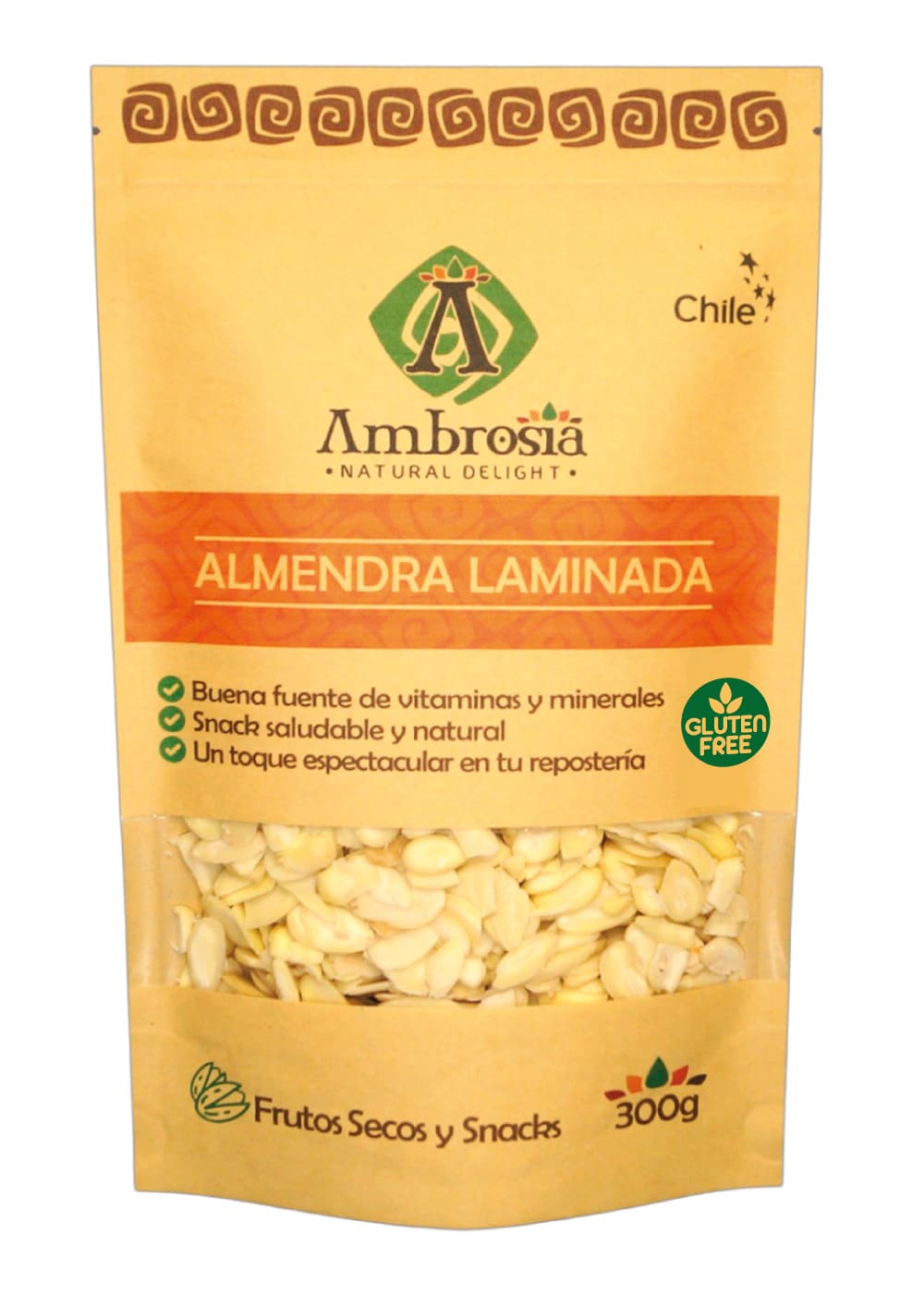 Almendras Laminadas Sin Piel 300g Ambrosia
