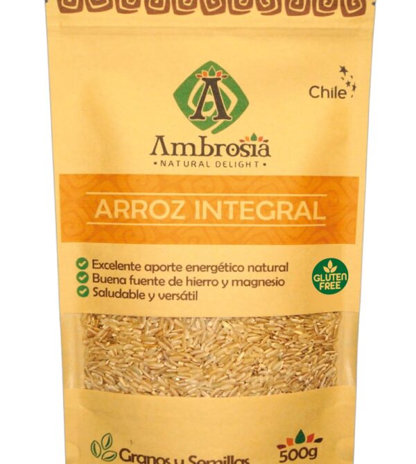 Arroz Integral 500g Ambrosia