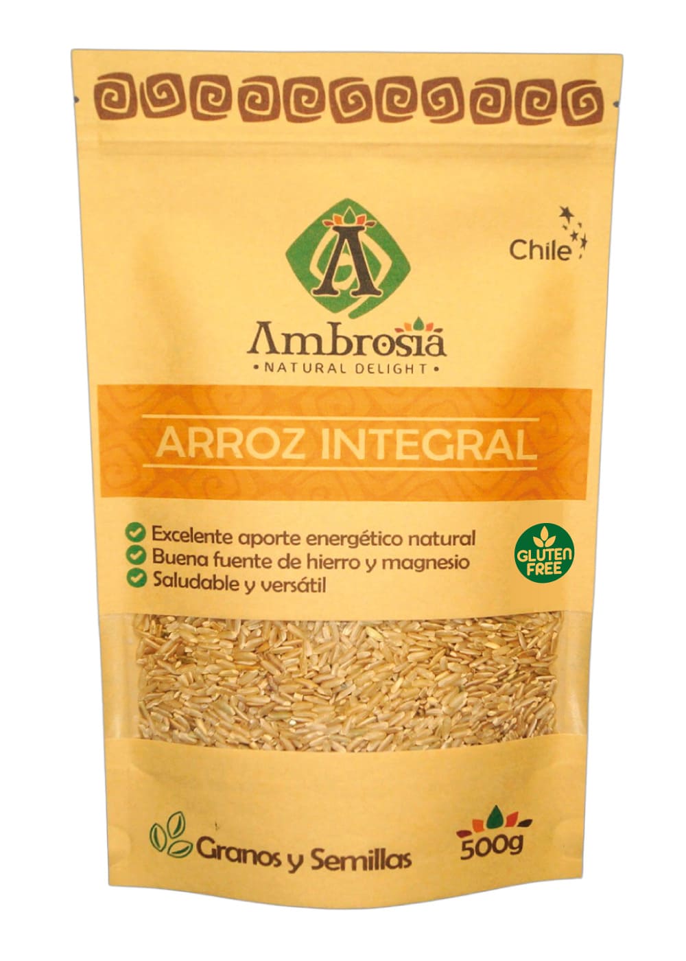 Arroz Integral 500g Ambrosia