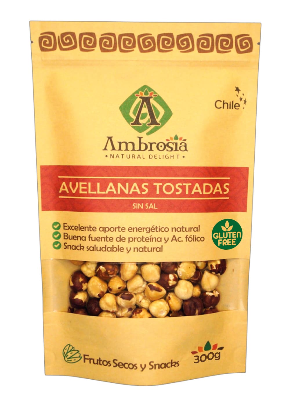 Avellanas Tostadas 300g Ambrosia