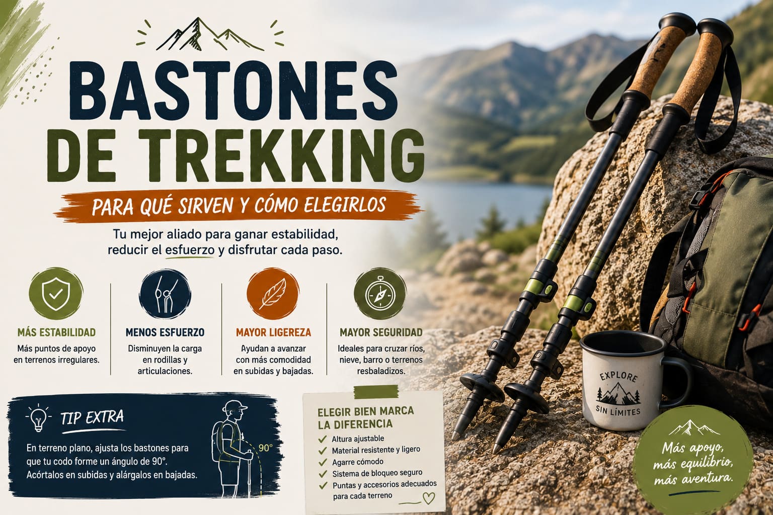 Bastones de trekking