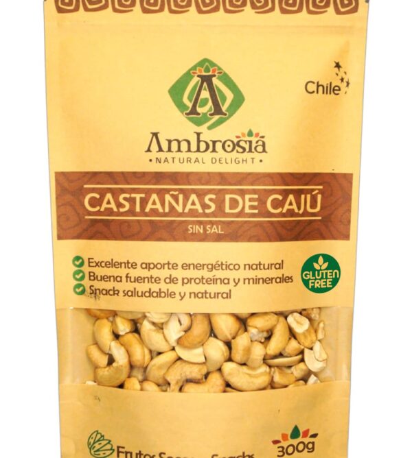 Castañas de Cajú 300g Ambrosia