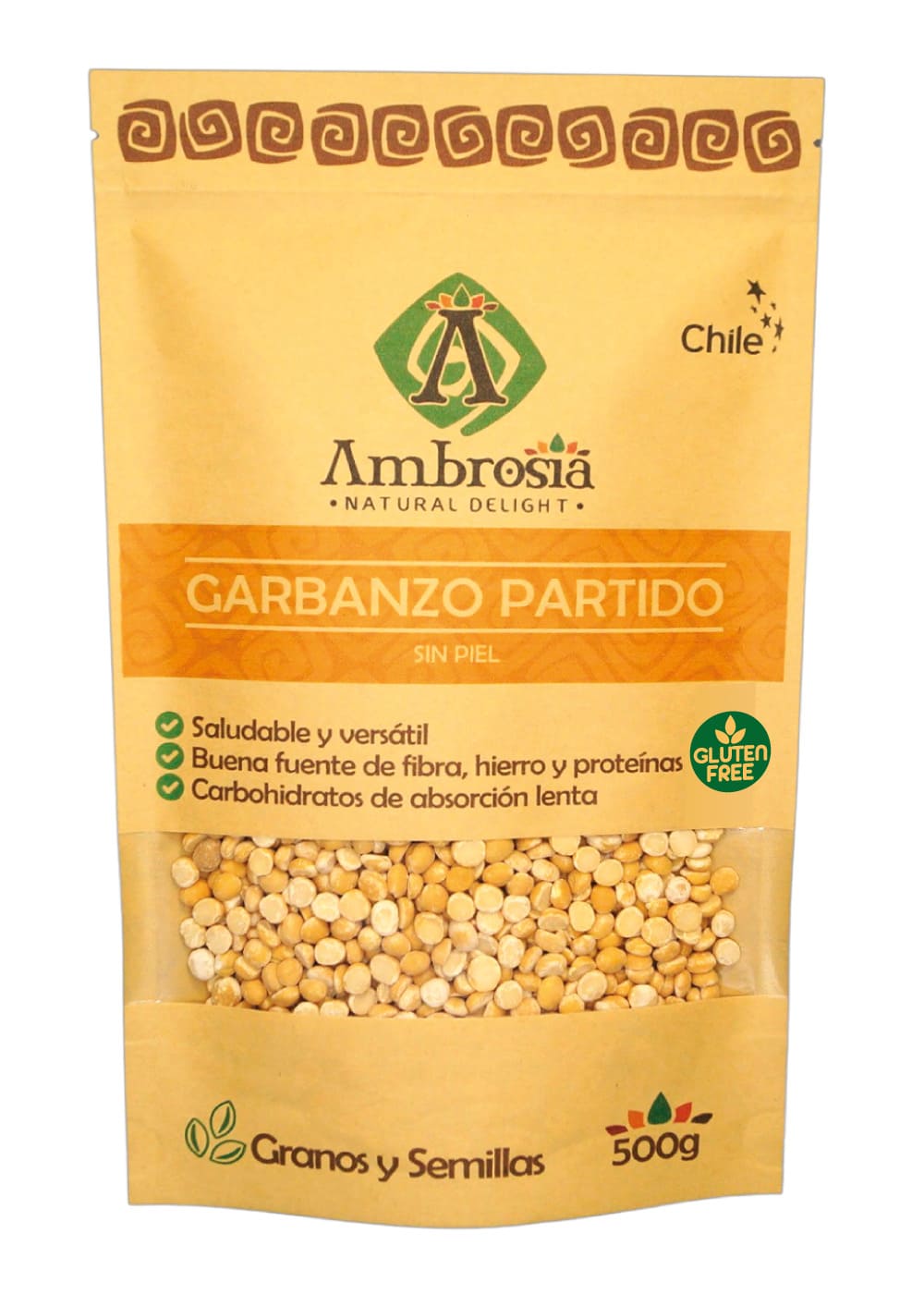 Garbanzos Partidos 500g Ambrosia