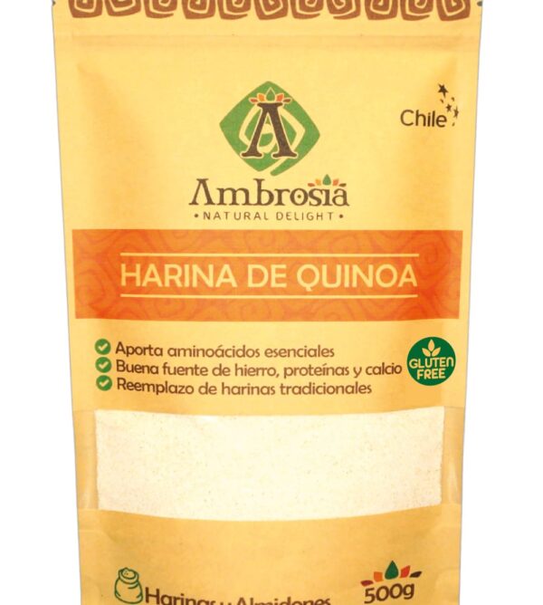 Harina de Quinoa Blanca 500g Ambrosia