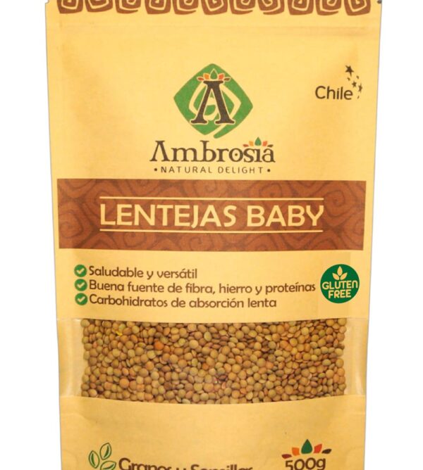 Lentejas Baby 500g Ambrosia