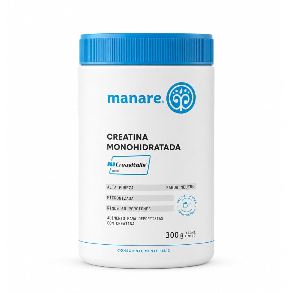 Creatina Monohidratada y Micronizada Creavitalis 300g Manare