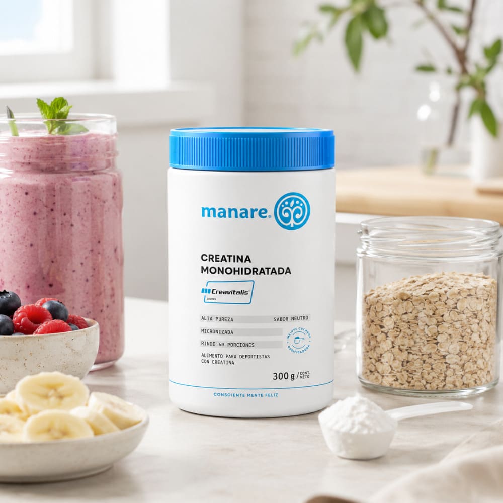 Creatina Monohidratada y Micronizada Creavitalis 300g Manare - Imagen 5