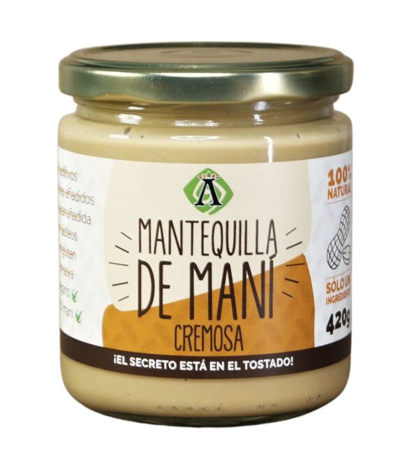 Mantequilla de Maní Cremosa 420g Ambrosia