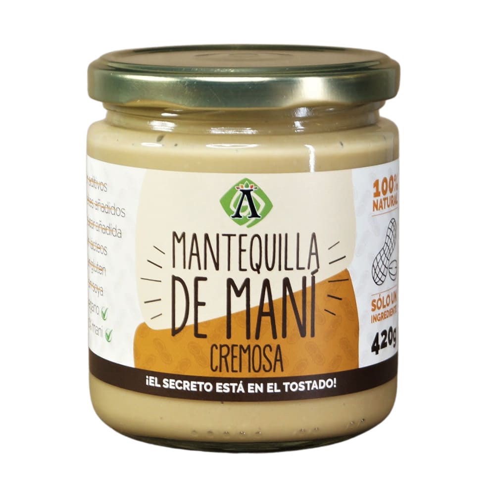 Mantequilla de Maní Cremosa 420g Ambrosia