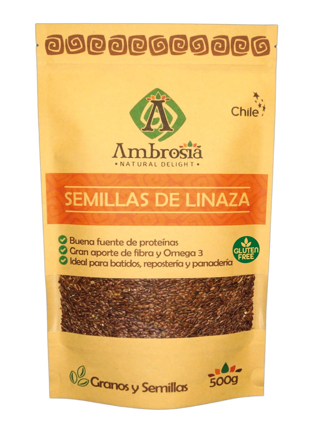 Semillas de Linaza 500g Ambrosia